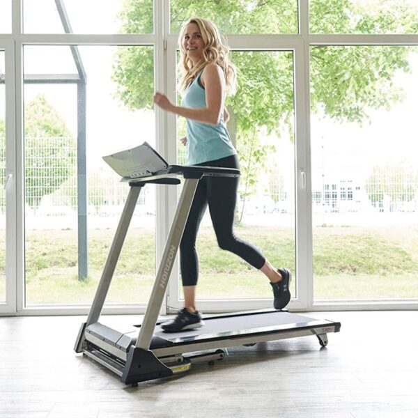 Cinta de correr plegable T-R01 - Horizon Fitness - Imagen 2