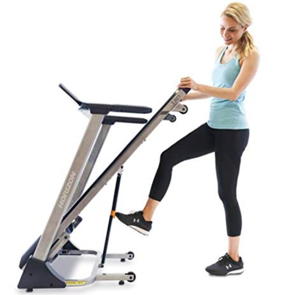 Cinta de correr plegable T-R01 - Horizon Fitness - Imagen 8