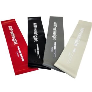 PACK MINI BAND GRIS ELÁSTICOS 4 UNDS